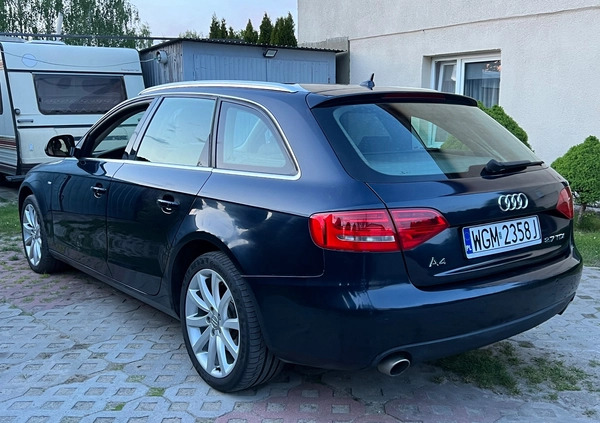 Audi A4 cena 22900 przebieg: 371000, rok produkcji 2008 z Warszawa małe 211